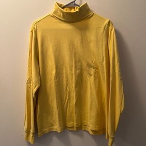 Bright Yellow Long Turtle Neck